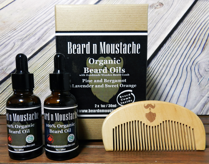 Organic Beard Oils Mini Kit