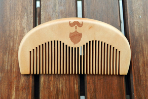 Handmade Peach Wood Comb
