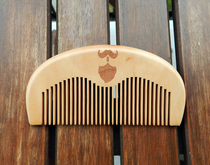 Handmade Peach Wood Comb