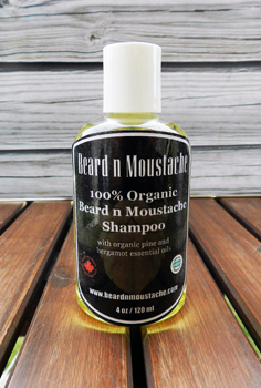 Organic Beard and Moustache Shampoo